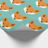 Papier Cadeau Beau renard (Coin)