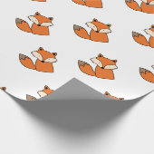 Papier Cadeau Beau renard rouge (Coin)