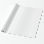 Papier Cadeau Beau Satin blanc simple (Déroulé)