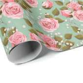 Papier Cadeau Beau style florentin  (Coin rond)