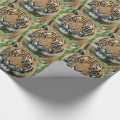 Papier Cadeau Beau tigre (Coin)