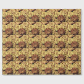 Papier Cadeau Beau vieux Rose (Plat)