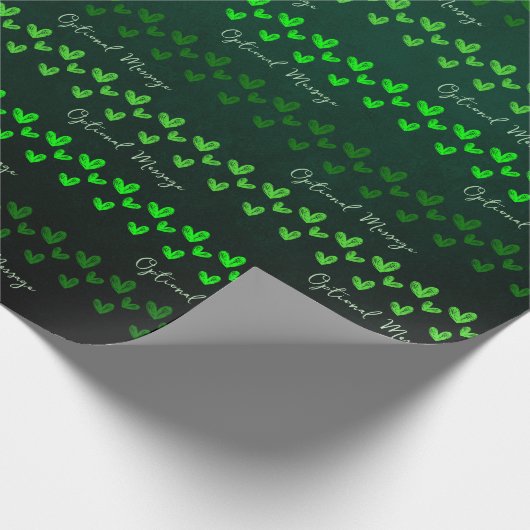 Papier Cadeau Beaucoup de coeurs envelopper du papier (Coin)