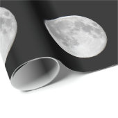 Papier Cadeau Beaucoup de lunes (Coin rond)