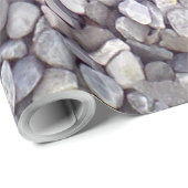 Papier Cadeau Beaucoup de petites pierres (Coin rond)