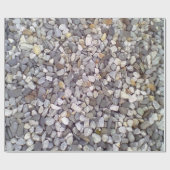 Papier Cadeau Beaucoup de petites pierres (Plat)