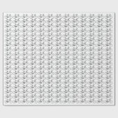 Papier Cadeau Beaucoup d'icônes pour bicyclettes enveloppant du  (Plat)