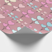 Papier Cadeau Beauté de la Saint-Valentin (Coin)