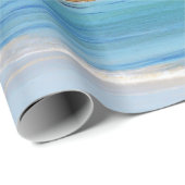 Papier Cadeau Beauté de plage, (Coin rond)