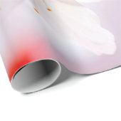 Papier Cadeau Beauté Incroyable Des Fleurs Sakura (Coin rond)