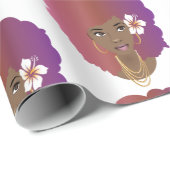 Papier Cadeau Beauté naturelle (Coin rond)