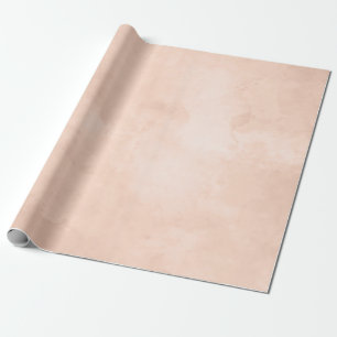 Papier Cadeau Beauté Rustique Texture Aquarelle Douce Pêche