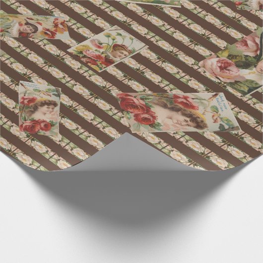 Papier Cadeau Beautés florales (Coin)