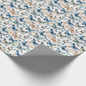 Papier Cadeau Beautés Papillons (Coin)