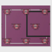 PAPIER CADEAU BEAUTIFER PÈRE GIFT_LETTER _PUPLER_BLACK_GRAY_ (Plat)