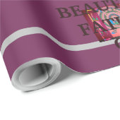 PAPIER CADEAU BEAUTIFER PÈRE GIFT_LETTER _PUPLER_BLACK_GRAY_ (Coin rond)