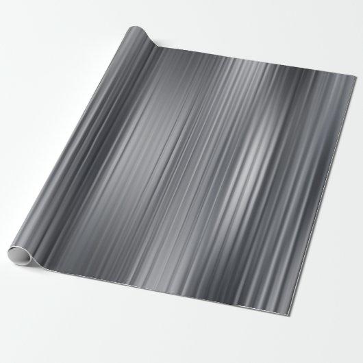 Papier Cadeau Beautiful abstract vertical grey background with l (Déroulé)