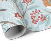 Papier Cadeau Beautiful Christmas (Coin rond)