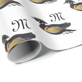 Papier Cadeau Beautiful Duck (Coin rond)