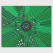 Papier Cadeau Beautiful Floral Pattern  (Plat)