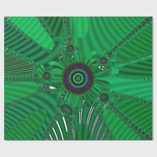 Papier Cadeau Beautiful Floral Pattern (Plat)