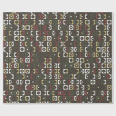 Papier Cadeau Beautiful geometric pattern design abstract, art, (Plat)