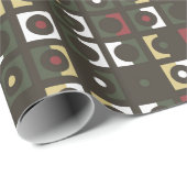 Papier Cadeau Beautiful geometric pattern design abstract, art, (Coin rond)