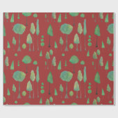 Papier Cadeau Beaux aquarelles (Plat)