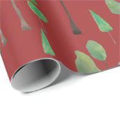 Papier Cadeau Beaux aquarelles (Coin rond)