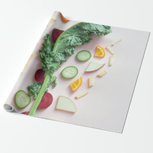 Papier Cadeau Beaux fruits