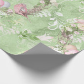 Papier Cadeau Beaux oiseaux de Pâques (Coin)