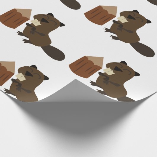 Papier Cadeau Beaver (Coin)