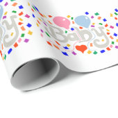 Papier Cadeau Bébé (Coin rond)