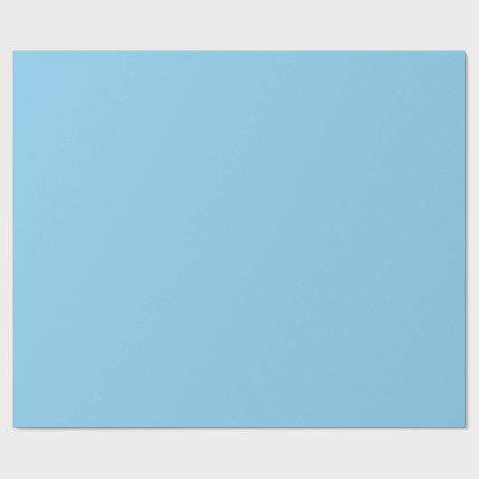 Papier Cadeau Bébé bleu (Plat)