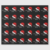 Papier Cadeau Bébé de Joyeux Noël de papier d'emballage (Plat)