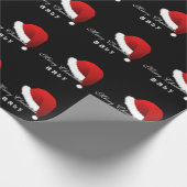 Papier Cadeau Bébé de Joyeux Noël de papier d'emballage (Coin)