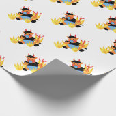 Papier Cadeau bébé diable (Coin)