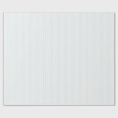 Papier Cadeau Bébé doux Baby shower rayé bleu et blanc (Plat)