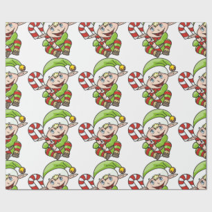 PAPIER CADEAU BÉBÉ ELF