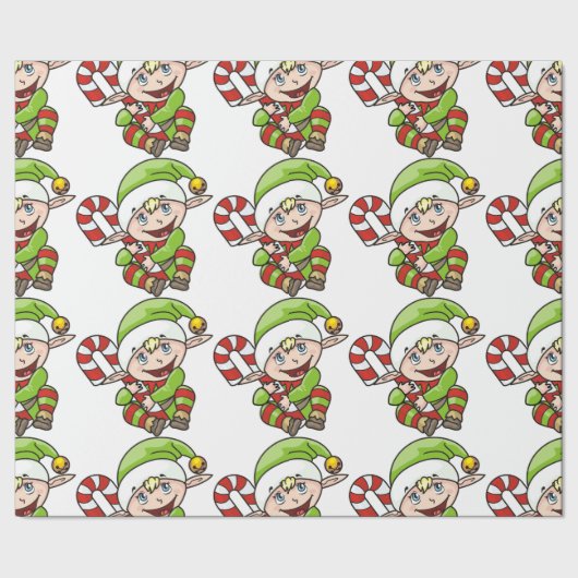 PAPIER CADEAU BÉBÉ ELF (Couture)