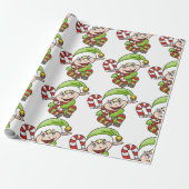 PAPIER CADEAU BÉBÉ ELF (Déroulé)