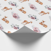 Papier Cadeau Bébé Faon (Coin)