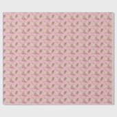 Papier Cadeau Bébé fille (Plat)