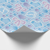 Papier Cadeau Bébé garçon  (Coin)