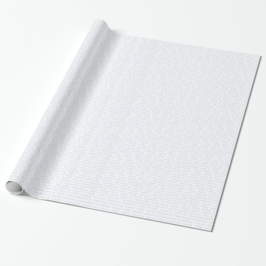 Papier Cadeau Bébé garçon bleu (Déroulé)