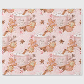 Papier Cadeau Bébé il fait froid dehors (Plat)