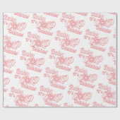 Papier Cadeau Bébé il fait froid dehors (Plat)