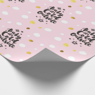 Papier Cadeau Bébé Il fait froid dehors