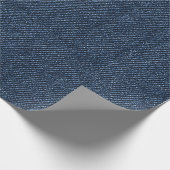 Papier Cadeau Bébé Jean Bleu Denim (Coin)
