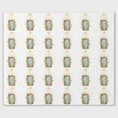 Papier Cadeau Bébé Jésus (Plat)
